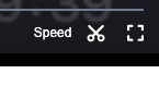 screenshot of the scissor icon
