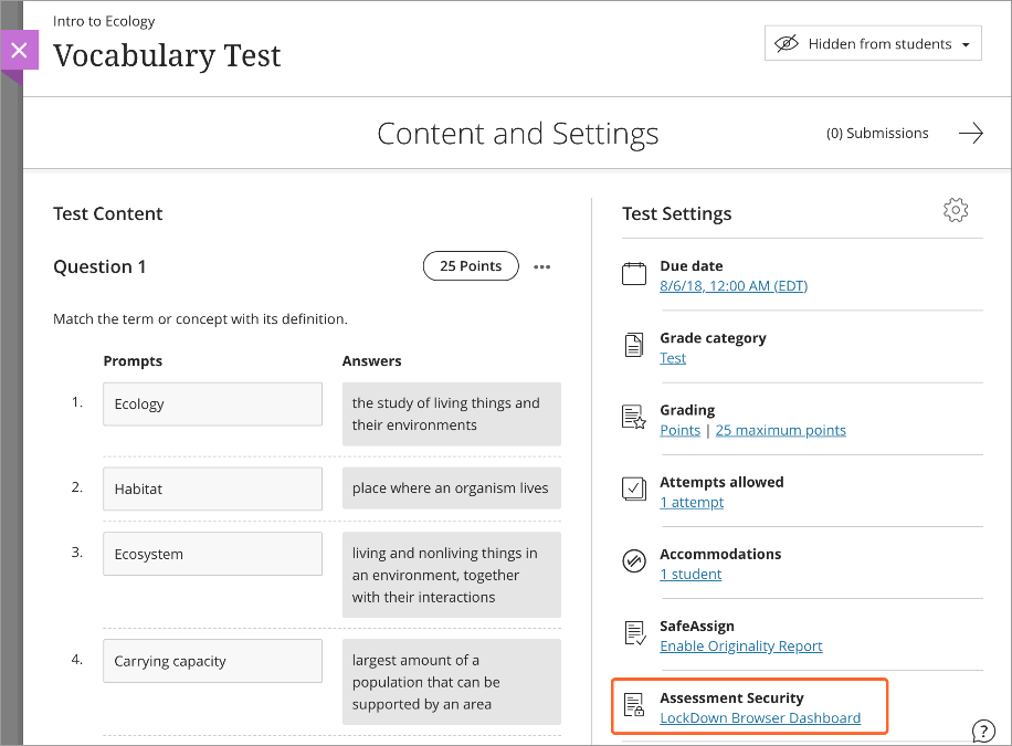 Enabling Respondus Lockdown Browser