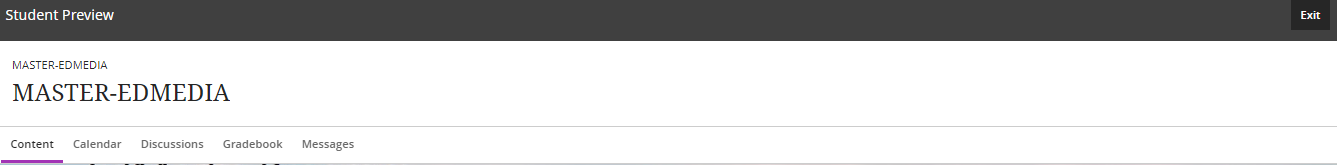 black student preview panel appears at top