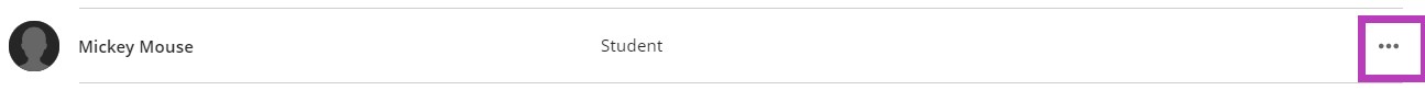 screenshot showing the three dots to the right of the student's name