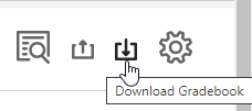 screenshot showing the pointer finger that appears when you hover over clickable icons. 