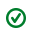 green check market in a circle